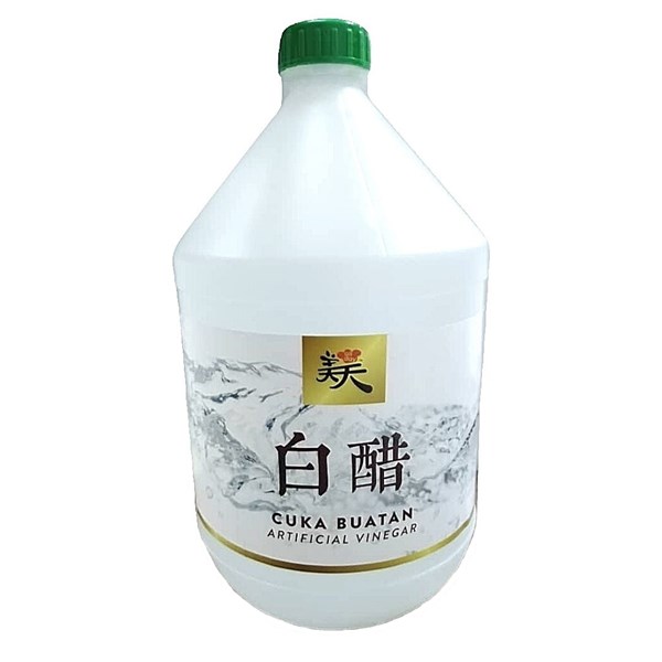 Cuka Putih 白醋 Halal White Vinegar All Day 3 4kg